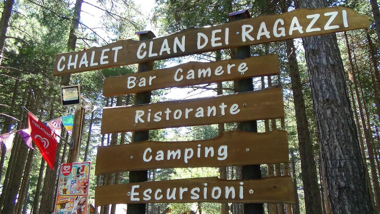 מלון לינגואגלוסה Chalet Clan Dei Ragazzi מראה חיצוני תמונה